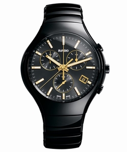 Rado R27814172 TRUE Mens Quartz Black Ceramic