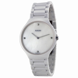Rado R27957902 TRUE Mens Quartz White Ceramic