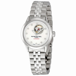 Raymond Weil 2410-ST-97081 Freelancer Ladies Automatic Stainless Steel