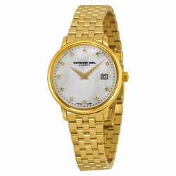 Raymond Weil 5988-P-97081 Toccata Ladies Quartz Gold PVD Stainless Steel