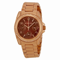 Michael Kors MK6092 Ladies Quartz Rose Gold-plated Stainless Steel