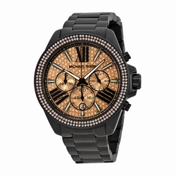 Michael Kors MK5879 Everest Ladies Quartz Black Ion-plated Stainless Steel