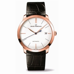 Girard Perregaux 49525-52-131-BK6A Classique Mens Automatic 18Kt Rose Gold