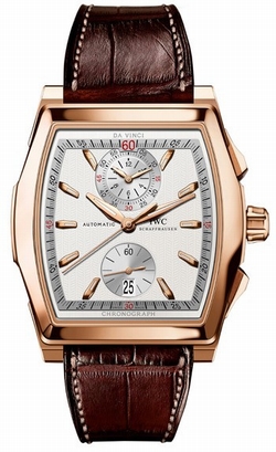 IWC 5504 Da Vinci Mens Automatic 18k Rose Gold