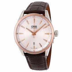 Oris 01 733 7642 6331-07 5 21 80FC Mens Automatic Stainless Steel