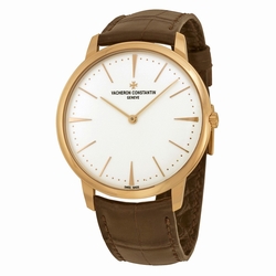 Vacheron Constantin 81180/000R-9159 Patrimony Mens Hand Wind 18kt Rose Gold