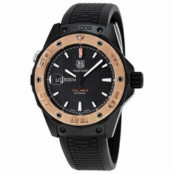 Tag Heuer WAJ2182.FT6015 Aquaracer Mens Automatic Black Titanium Carbide