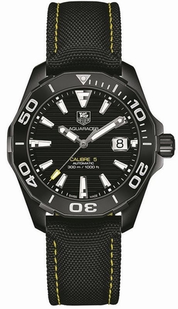 Tag Heuer WAY218A.FC6362 Aquaracer Mens Automatic Black PVD Stainless Steel