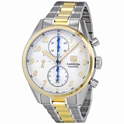 Tag Heuer CAS2150.BD0731 Carrera Mens Automatic Stainless Steel and 18k Yellow Gold