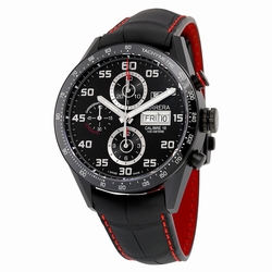 Tag Heuer CV2A81.FC6237 Carrera Mens Automatic Black Carbide-Coated Titanium