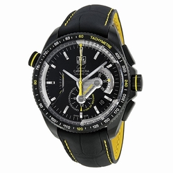 Tag Heuer CAV5186.FC6304 Grand Carrera Mens Automatic Black Titanium