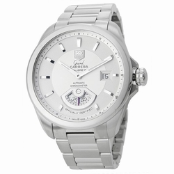 Tag Heuer WAV511B.BA0900 Grand Carrera Mens Automatic Polished Stainless Steel