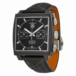 Tag Heuer CAW211M.FC6324 Monaco Mens Automatic Titanium Carbide Coated Stainless Steel