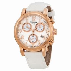 Tissot T050.217.36.112.00 T-Classic Collection Ladies Quartz Rose Gold-plated Stainless Steel
