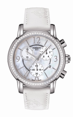 Tissot T0502176711700 Ladies Hand Wind Stainless Steel with Diamonds