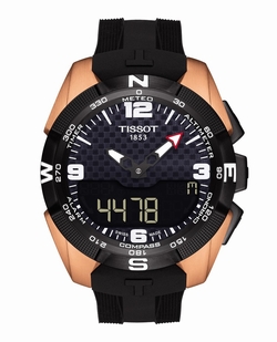 Tissot T0914204720700 Mens Quartz Rose Gold-toneTitanium