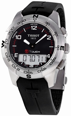 Tissot T0474204705700 Touch Collection Mens Quartz Titanium