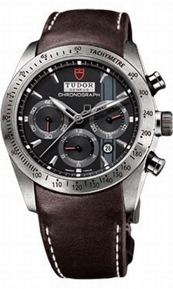 Tudor 42000-BKSBRLS Mens Automatic Stainless Steel