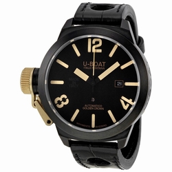 U-Boat 1216 Classico Mens Automatic Black Ceramic