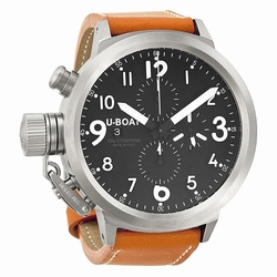 U-Boat 6117 Flightdeck Mens Automatic Stainless Steel