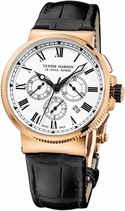 Ulysse Nardin 1506-150LE Mens Automatic 18K Rose Gold