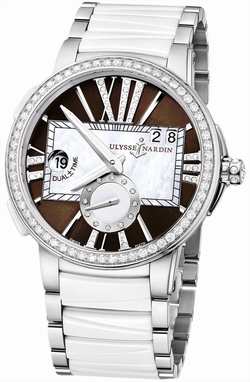 Ulysse Nardin 243-10B-7-30-05 Ladies Automatic Stainless Steel