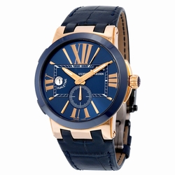Ulysse Nardin 246-00-5-43 Mens Automatic 18K Rose Gold