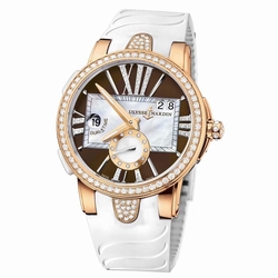 Ulysse Nardin 246-10B/30-05 Ladies Automatic 18K Rose Gold