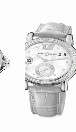 Ulysse Nardin 246-22B-391 Ladies Automatic 18kt Rose Gold