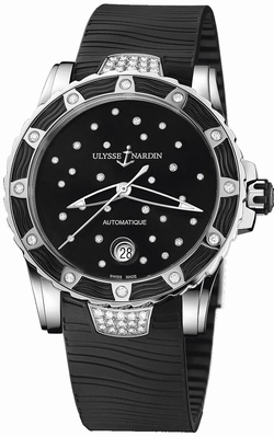 Ulysse Nardin 8153-180E-3C/22 Ladies Automatic Stainless Steel
