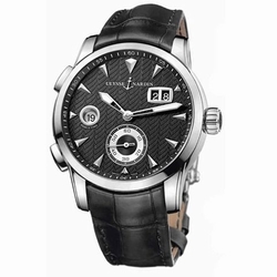 Ulysse Nardin 3343-126/912 Dual Time Mens Automatic Stainless Steel