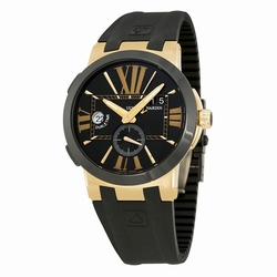 Ulysse Nardin 246-00-3/42 Executive Mens Automatic 18kt Rose Gold
