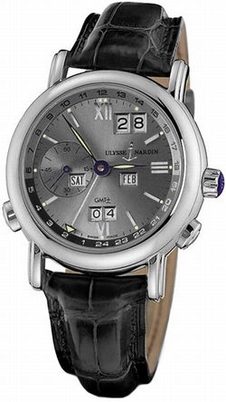 Ulysse Nardin 320-22/32 GMT Perpetual Mens Automatic 18kt White Gold