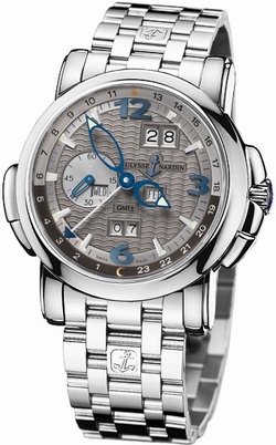 Ulysse Nardin 320-60-8/69 GMT Perpetual Mens Automatic 18kt White Gold