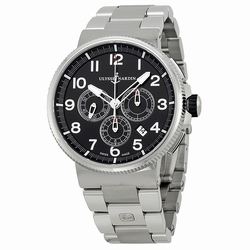 Ulysse Nardin 1503-150-7M/62 Marine Chronometer Mens Automatic Stainless Steel and Titanium