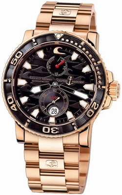 Ulysse Nardin 266-37LE-8M Maxi Marine Mens Automatic 18kt Rose Gold
