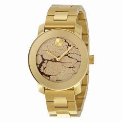 Movado 3600346 Bold Unisex Quartz Yellow Gold Ion-plated Stainless Steel