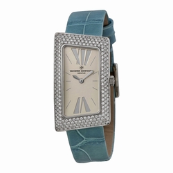 Vacheron Constantin 25515/000G-9233 Ladies Quartz 18kt White Gold