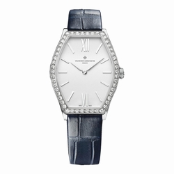 Vacheron Constantin 25530/000G-9741 Ladies Quartz 18kt White Gold