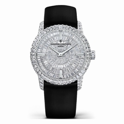 Vacheron Constantin 81760/000G-9862 Ladies Hand Wind 18kt White Gold Set with Diamonds