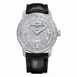 Vacheron Constantin 82760/000G-9852 Mens Hand Wind 18kt White Gold