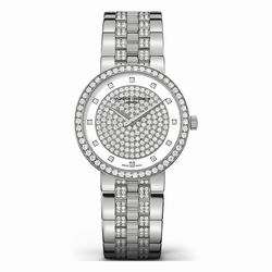 Vacheron Constantin 25554/Q03G-9824 Traditionnelle Ladies Quartz 18 Carat White Gold