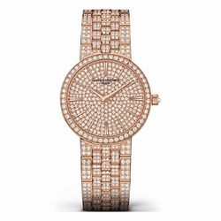 Vacheron Constantin 25575/Q02R-9281 Traditionnelle Ladies Quartz 18 Carat Pink Gold