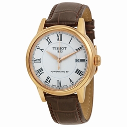 Tissot T0854073601300 Carson Mens Automatic Rose Gold PVD Stainless Steel